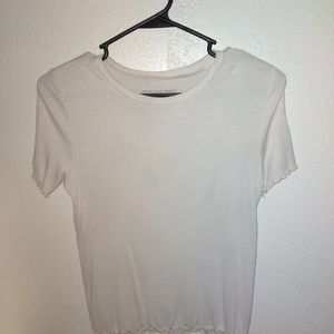 American Eagle white top